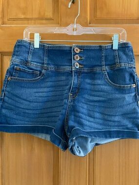 NoBo No Boundaries Wide Waist Band / Corset Jeans Shorts